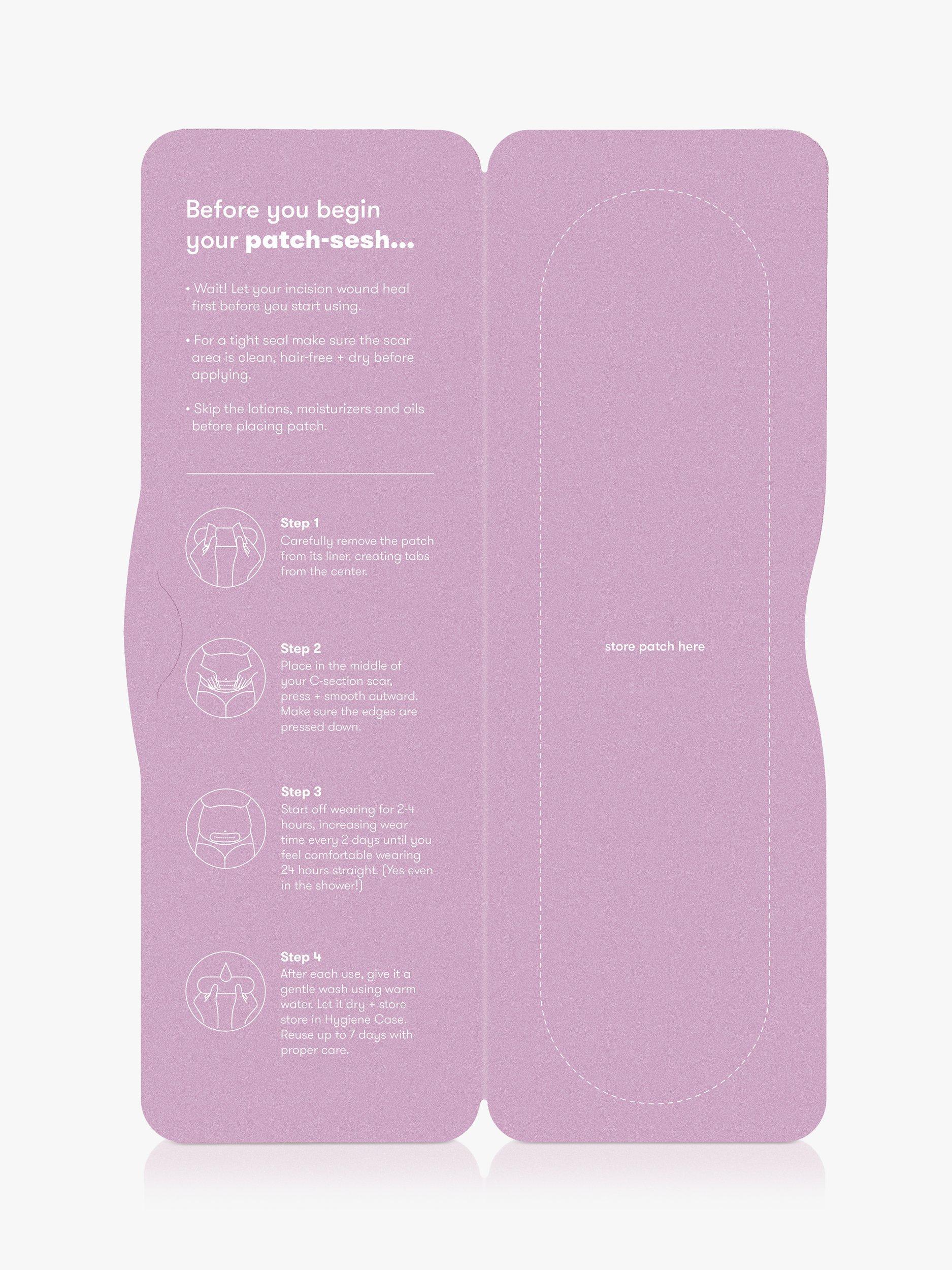 Product image 5 of 5, which shows Fridababy C-Section Silicone Scar Patches