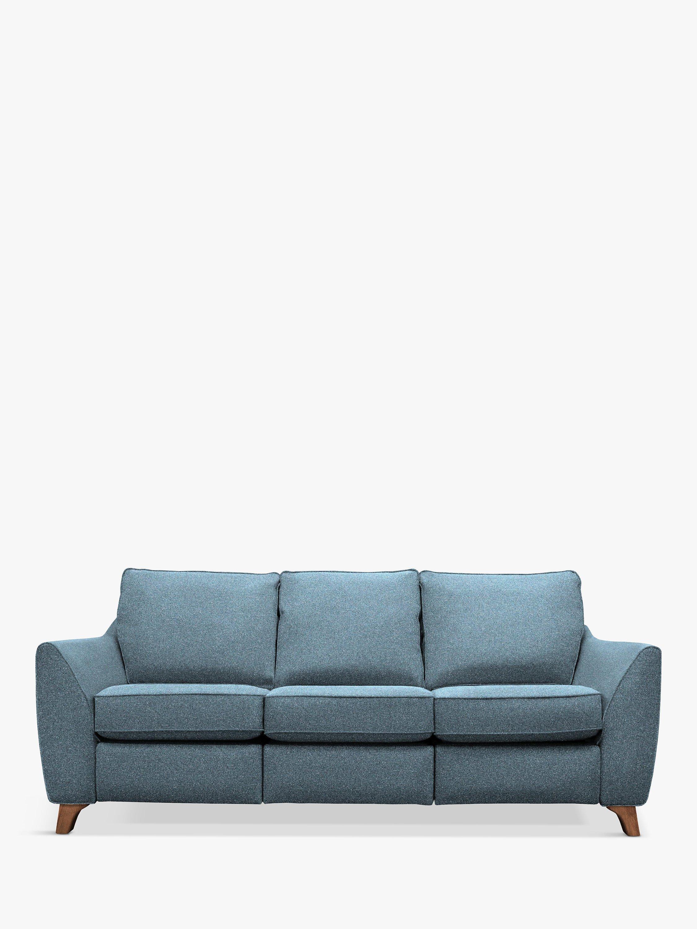 The Sixty Eight Range, G Plan Vintage The Sixty Eight Large 3 Seater Sofa, Tweed Denim