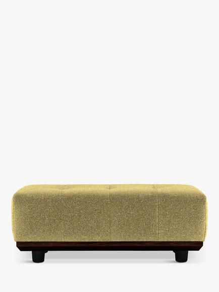 G Plan Vintage The Seventy One Footstool, Tweed Citrus