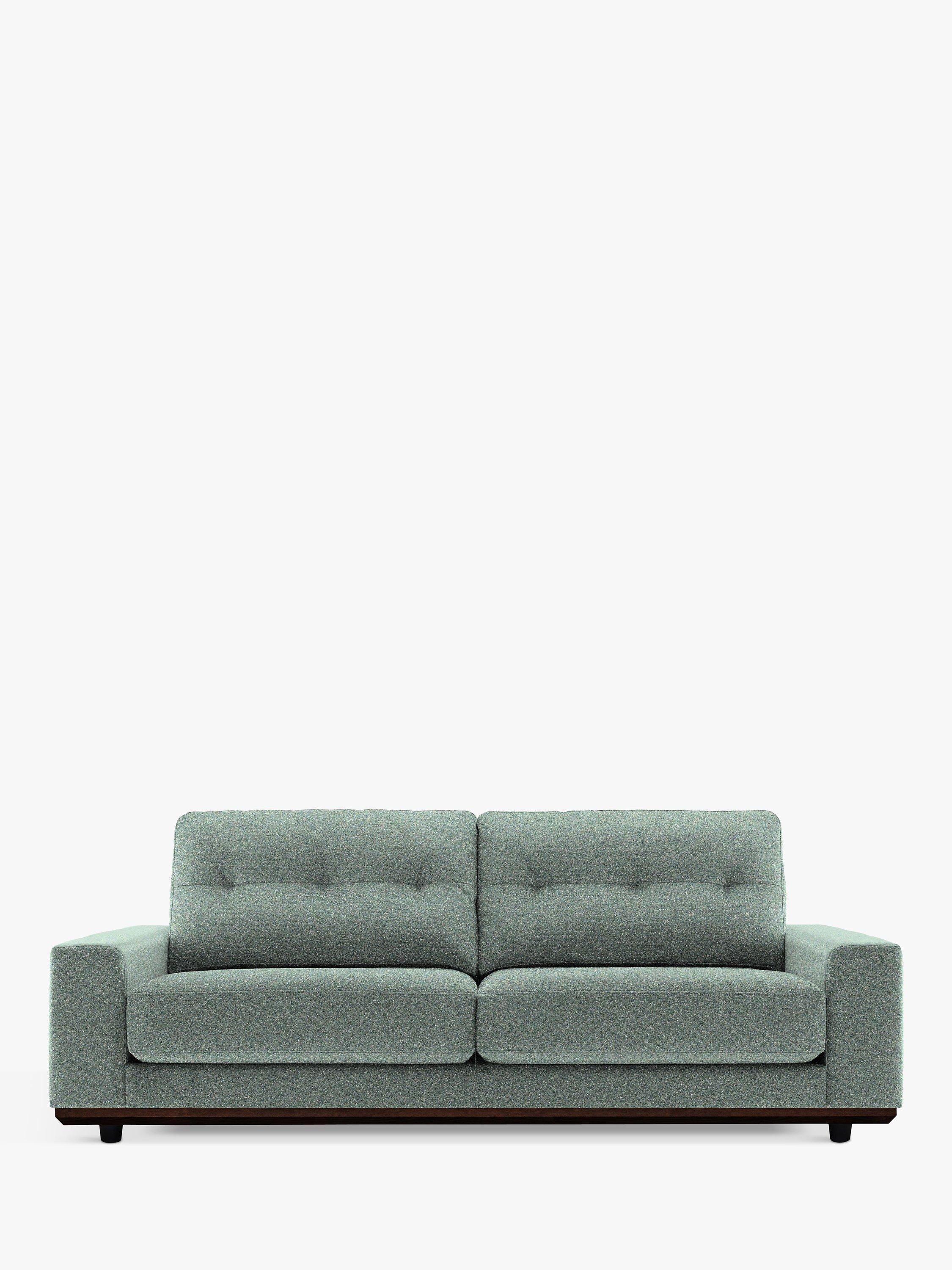 The Seventy One Range, G Plan Vintage The Seventy One Large 3 Seater Sofa, Tweed Seaglass