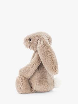 Jellycat Bashful Bunny Soft Toy, Beige - view 2, Beige
