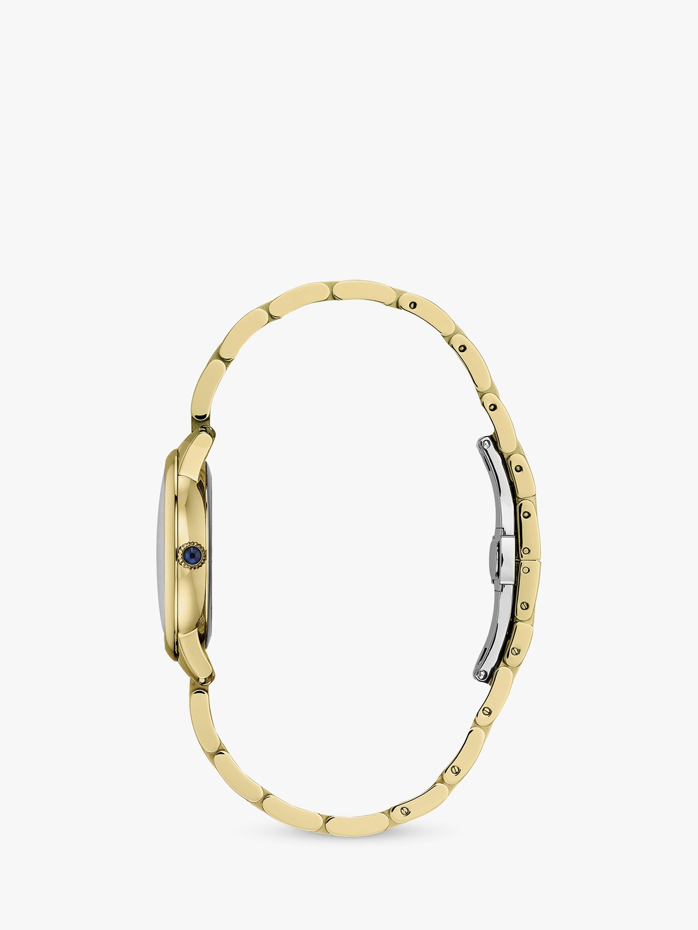 Product image 2 of 3, which shows Frederique Constant FC-220MPWD1S25B Women's Slimline Watch, Gold