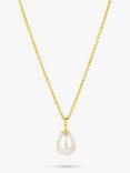 Claudia Bradby Favourite Freshwater Pearl Pendant Necklace, Gold