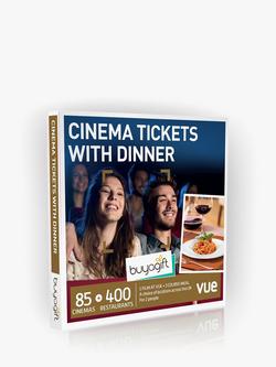 Buyagift Cinema Tickets with Dinner Gift Experience, Multi