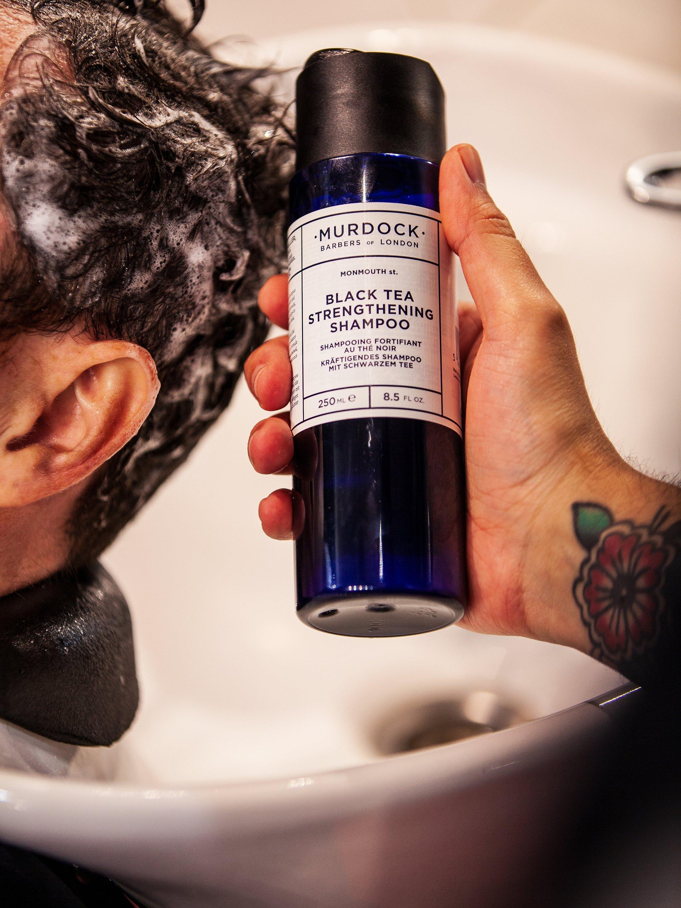 Product image 2 of 3, which shows Murdock London Black Tea Strengthening Shampoo, 250ml