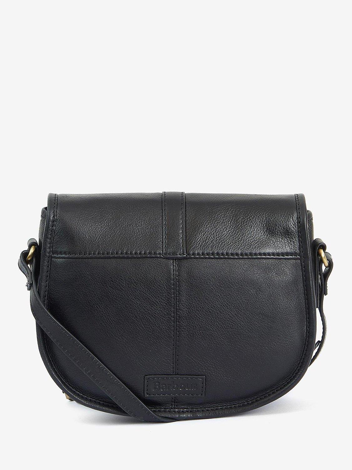 Barbour Laire Medium Saddle Bag Black