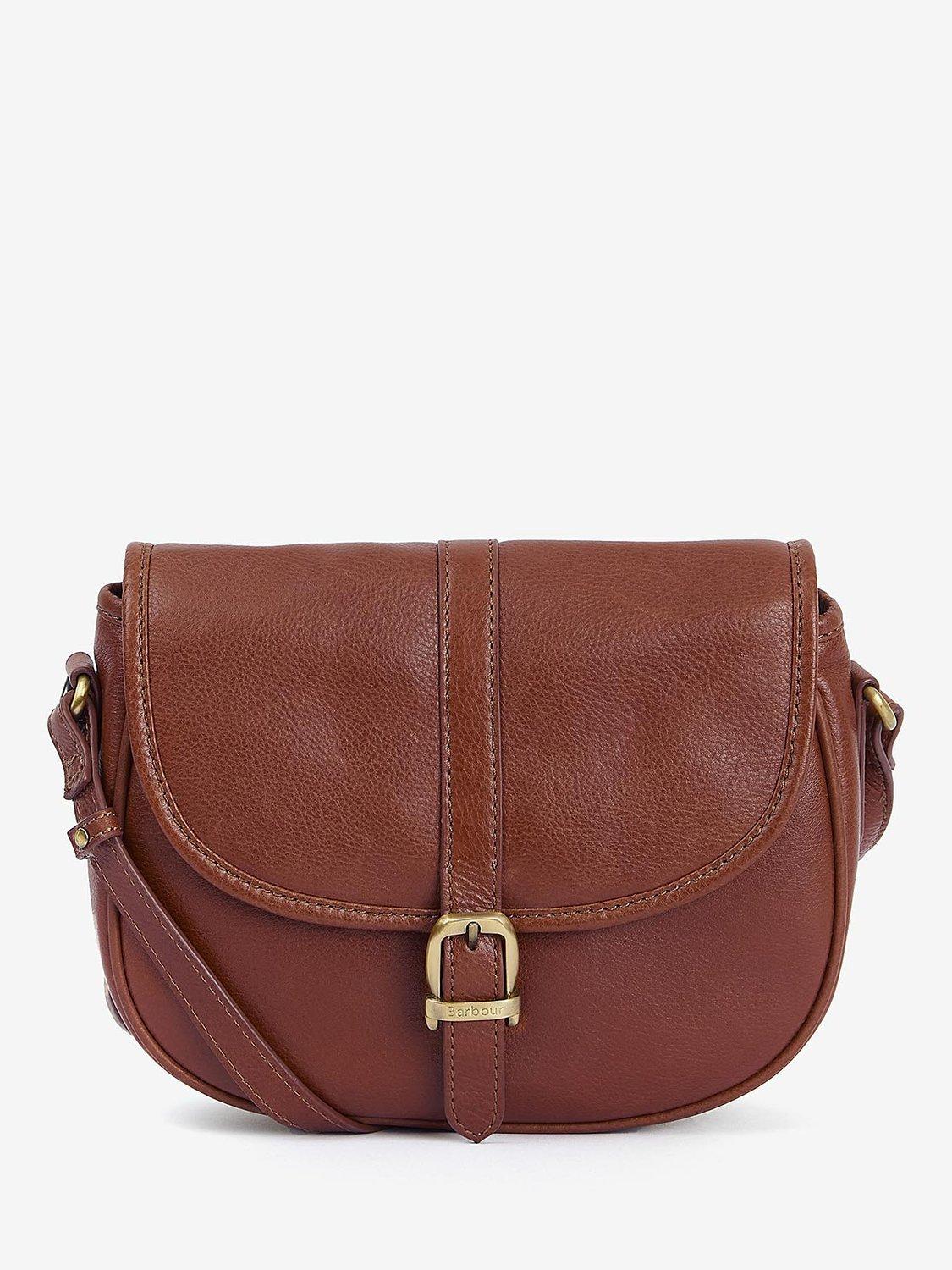 Barbour Laire Medium Saddle Bag Brown