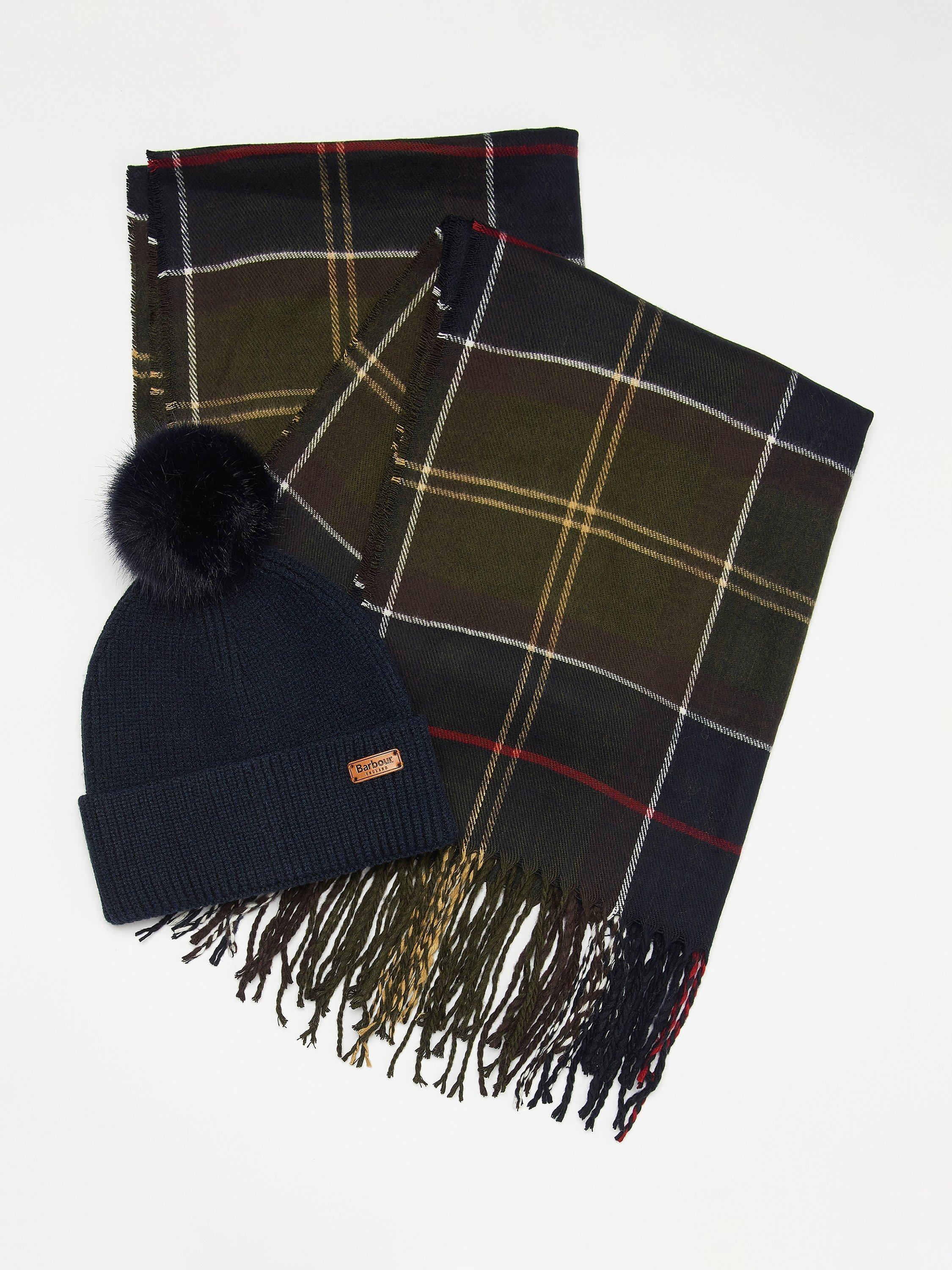 Barbour hat and gloves set online