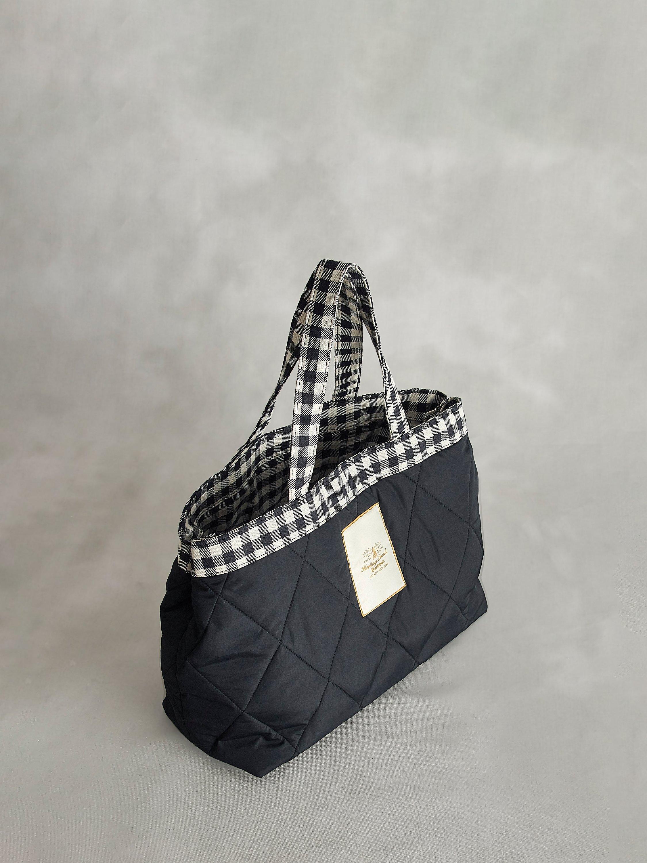Barbour Tomorrow's Archive Bowhill Tote Bag, Black