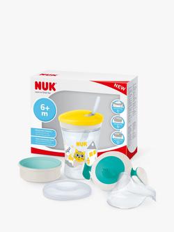 NUK Evolution Learn to Drink Trainer Cup Set, Neutral