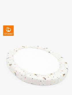 Stokke Sleepi Mini Fitted Sheet, 90 x 109cm, Mickey Mouse Celebration - view 2, Mickey Celebration