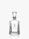 Treat Republic Personalised Luxury Stag Glass Decanter, Clear