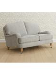 Laura Ashley Lynden Small 2 Seater Sofa, Oak Leg, Edwin Silver