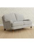 Laura Ashley Lynden Small 2 Seater Sofa, Teak Leg, Edwin Silver