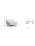 Laura Ashley Lynden Small 2 Seater Sofa, Oak Leg