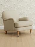 Laura Ashley Lynden Armchair, Oak Leg