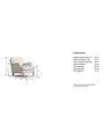 Laura Ashley Lynden Armchair, Oak Leg