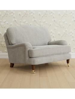 Laura Ashley Lynden Snuggler, Teak Leg, Edwin Silver