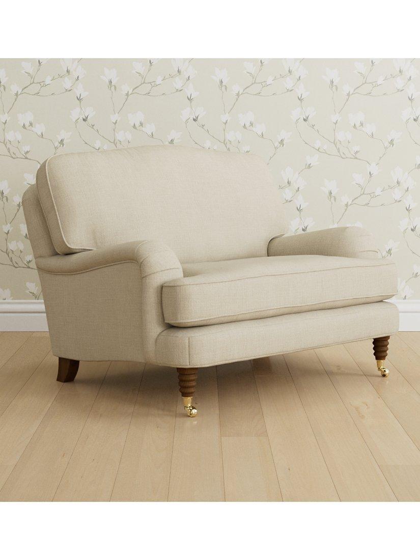 Lynden Range, Laura Ashley Lynden Snuggler, Teak Leg, Wooton Natural