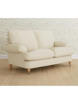 Laura Ashley Beaumaris Small 2 Seater Sofa, Oak Leg, Orla Natural