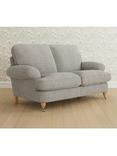 Laura Ashley Beaumaris Small 2 Seater Sofa, Oak Leg, Orla Pale Steel
