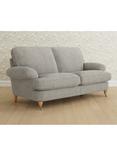 Laura Ashley Beaumaris Medium 2 Seater Sofa, Oak Leg, Orla Pale Steel