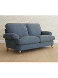 Laura Ashley Beaumaris Medium 2 Seater Sofa, Oak Leg, Orla Seaspray