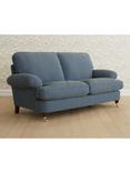 Laura Ashley Beaumaris Medium 2 Seater Sofa, Teak Leg, Orla Seaspray