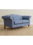 Laura Ashley Gloucester Medium 2 Seater Sofa, Teak Leg, Edwin Seaspray