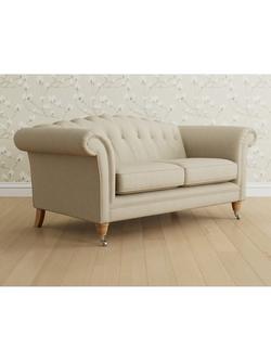 Laura Ashley Gloucester Medium 2 Seater Sofa, Oak Leg, Wooton Natural