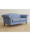 Laura Ashley Gloucester Large 3 Seater Sofa, Teak Leg, Edwin Seaspray
