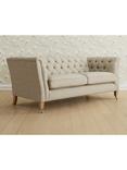 Laura Ashley Chatsworth Medium 2 Seater Sofa, Oak Leg, Bainton Natural