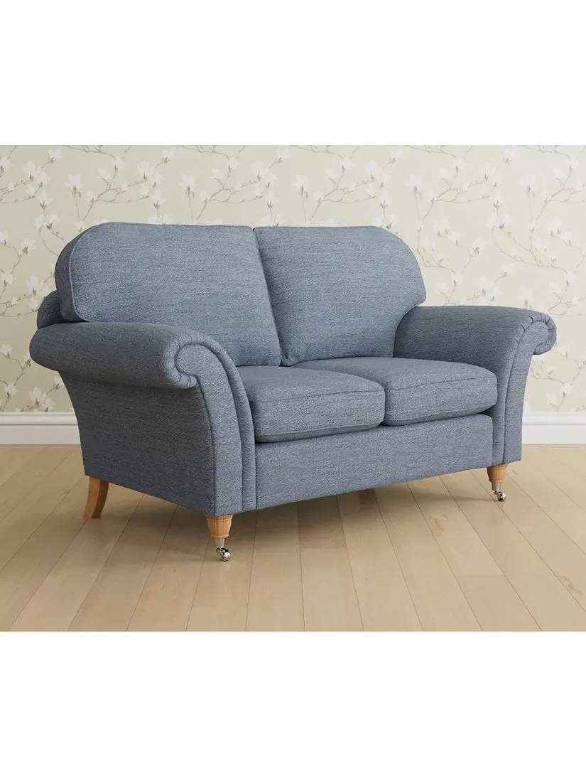 Laura Ashley Mortimer Small 2 Seater Sofa, Oak Leg