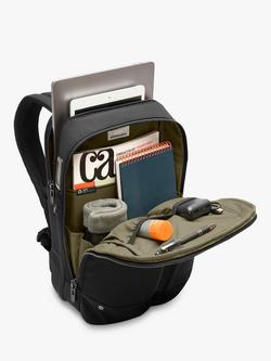 Briggs & Riley HTA Slim Expandable Backpack - view 2, Black