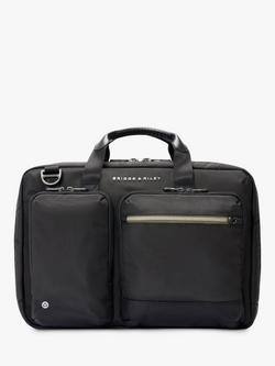 Briggs & Riley Medium Expandable Briefcase, Black, Black