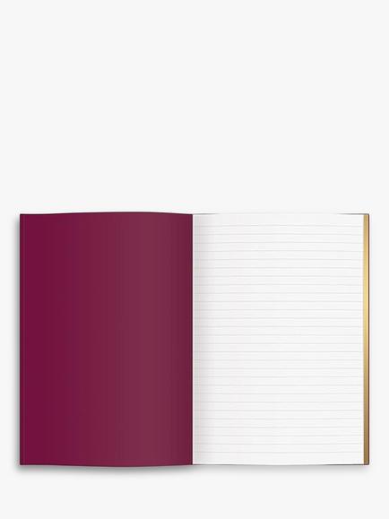 Liberty London A5 Margaret Annie Floral Notebook, Multi - view 2, Multi