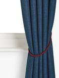 John Lewis Small Rope Tieback, Pack of 2, Burgundy