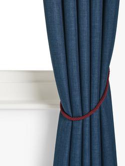 John Lewis Small Rope Tieback, Pack of 2 - view 2, Burgundy