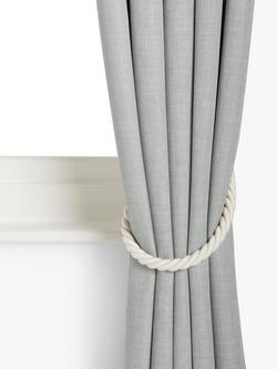 John Lewis Large Rope Tieback, Pack of 2 - view 2, Ivory