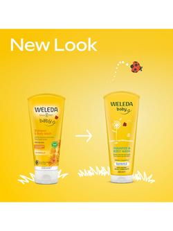 Weleda Baby Calendula Shampoo &  Body Wash, 200ml - view 2, 