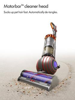 Dyson UP34 Ball Animal Origin Upright Vacuum Cleaner, Nickel/Silver - view 2, Nickel/Silver