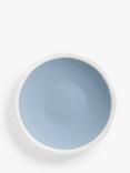 John Lewis Aster Shaped Fine China Side Plate, 19cm, Blue/White