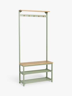 John Lewis Country Hallway Unit (FSC Ash Wood), Sage Green