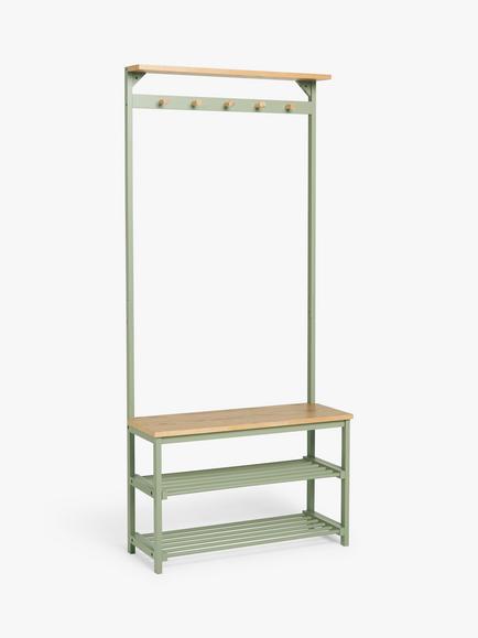John Lewis Country Hallway Unit (FSC Ash Wood), Sage Green