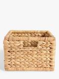 John Lewis Water Hyacinth Woven Storage Drawer, Natural