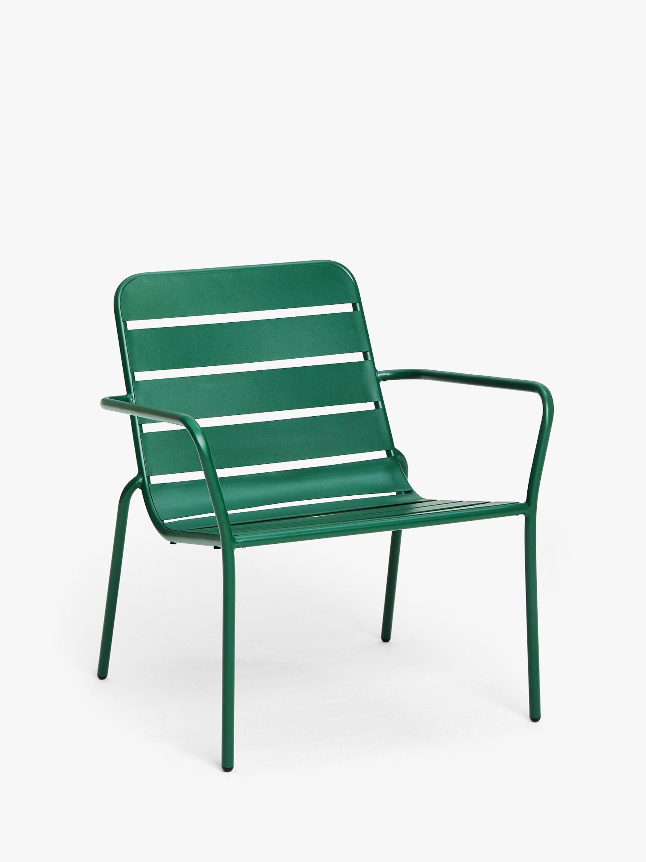 John Lewis ANYDAY Metal Garden Lounge Chair