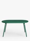 John Lewis ANYDAY Oval Metal Garden Coffee Table, 90cm