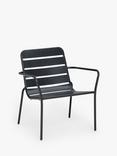 John Lewis Metal Garden Lounge Chair, Steel
