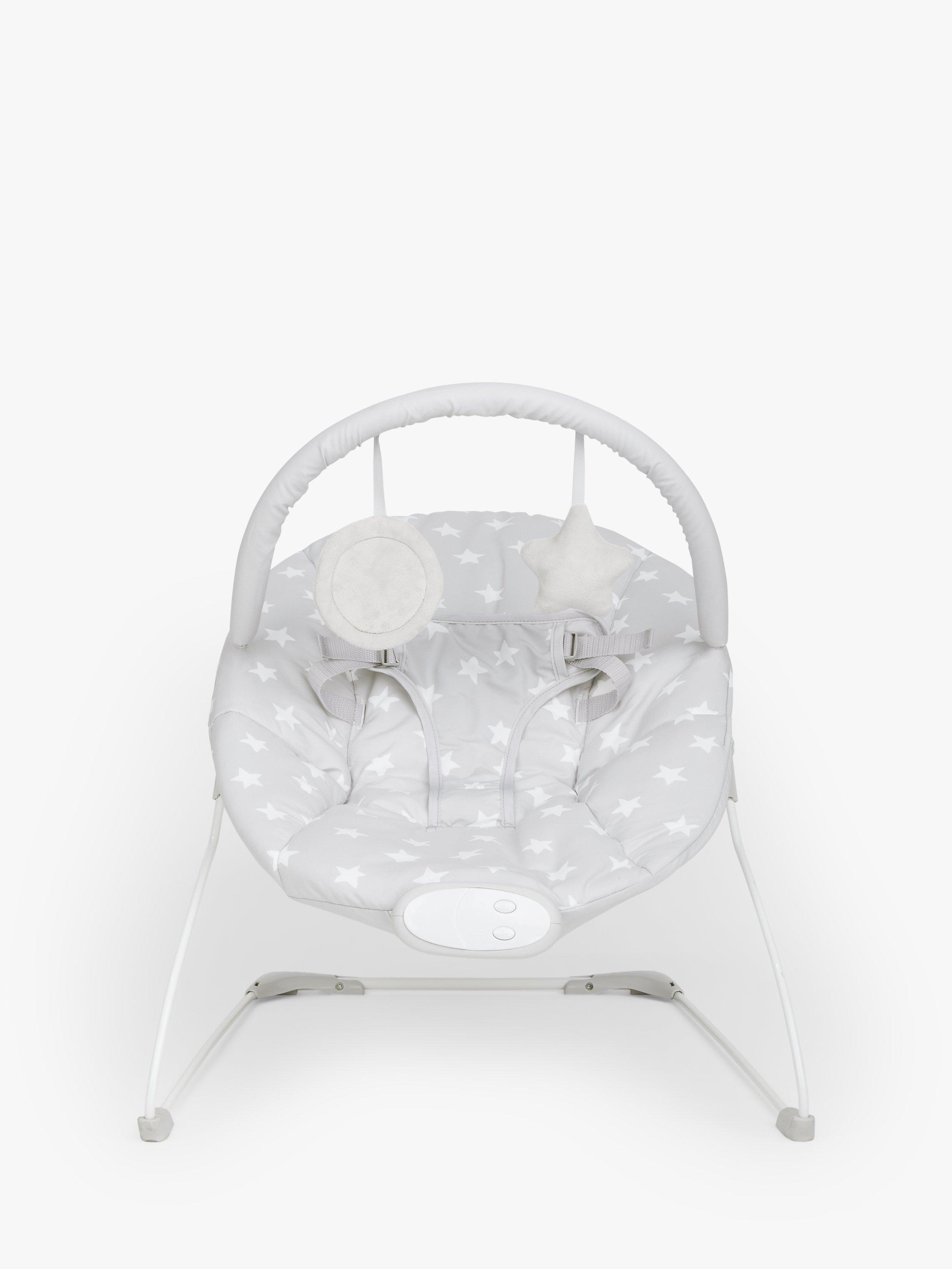 John Lewis ANYDAY Star Baby Bouncer Grey