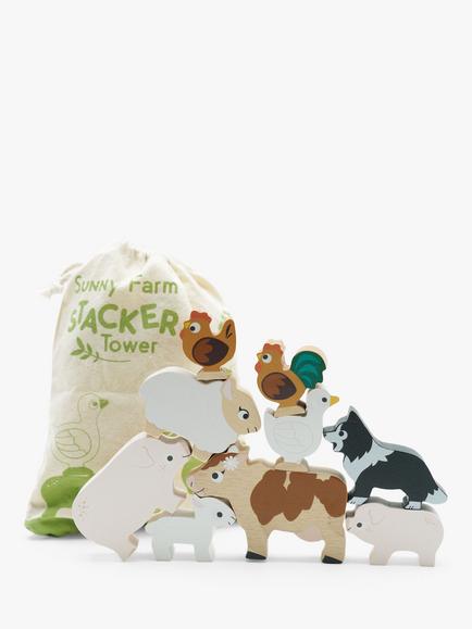 Le Toy Van Stacking Farm Animals - view 2, 